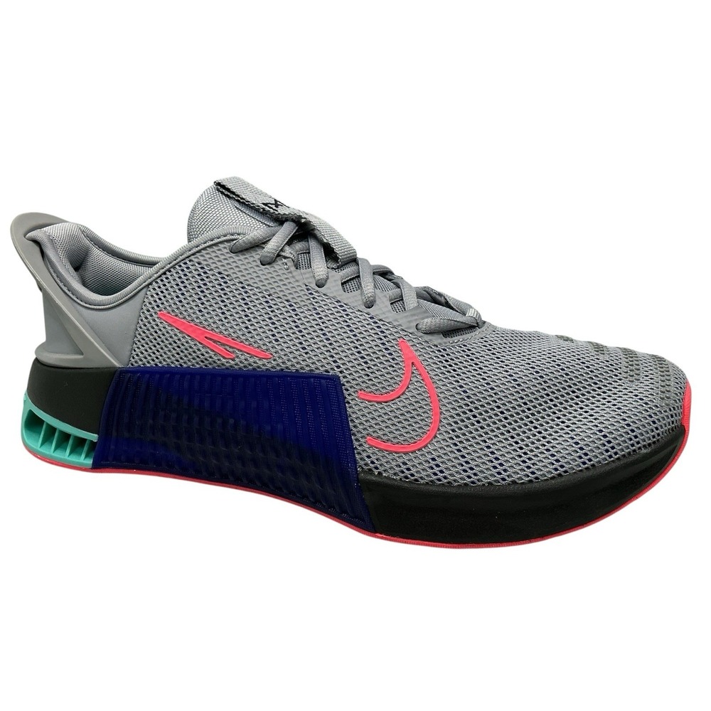 Nike Metcon 9 EasyOn Training Shoes Grey Concord Blue DZ2615-006 Men Size 10